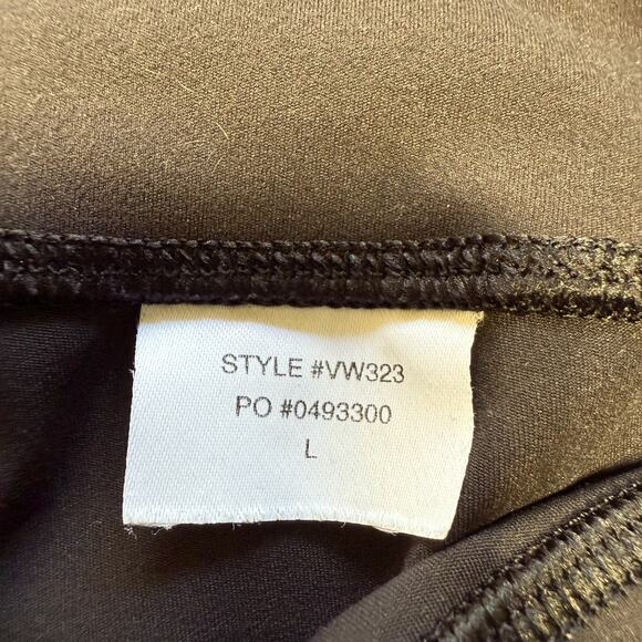 Vuori Daily Leggings Large Black High Rise Drawstring Waist Yoga Pants VW323 - Picture 10 of 12